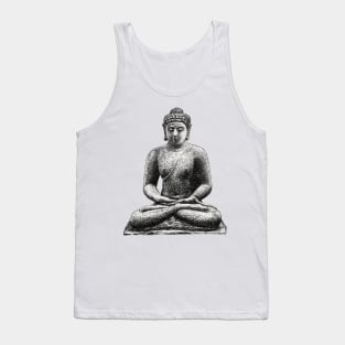 Vintage Buddha Sketch Tank Top